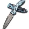 Benchmade Gold Class Kulgera Osborne Titanum Handle Damascus Blade Axis 930-91 -Knives Benchmade Store 930 91