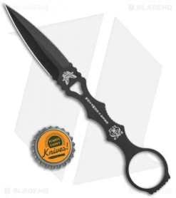 Benchmade SOCP Dagger Fixed Blade Knife (3.22" Black) 176BKGY -Knives Benchmade Store Benchmade 176BKGY SOCP Dagger Black BHQ 118499 jr bottlecap
