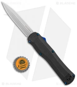 Benchmade 3400 Autocrat D/A OTF Automatic Knife Black G-10 (3.71" Satin) -Knives Benchmade Store Benchmade 3400 Autocrat DA OTF Auto Black G 10 Satin 3400 BHQ 99476 jr bottlecap