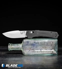 Benchmade 427 Mini Vallation AXIS-Assist Knife Black (3.2" Satin) -Knives Benchmade Store Benchmade 427 Mini Vallation AXIS Assist Knife Black Satin BHQ 97770 kp bottle web