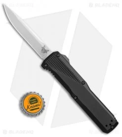 Benchmade 4600 Phaeton D/A OTF Automatic Knife Black (3.45" Satin) -Knives Benchmade Store Benchmade 4600 Phaeton DA black satin BHQ 51635 er size