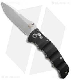 Benchmade Nakamura AXIS Lock Knife Black G-10 (3.08" Satin) 484
