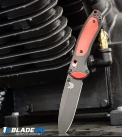 Benchmade 591BK Boost AXIS-Assist Knife Black/Red (3.43" Black) -Knives Benchmade Store Benchmade 591BK Boost AXIS Assist Knife Black Red Black BHQ 97057 kp motor web