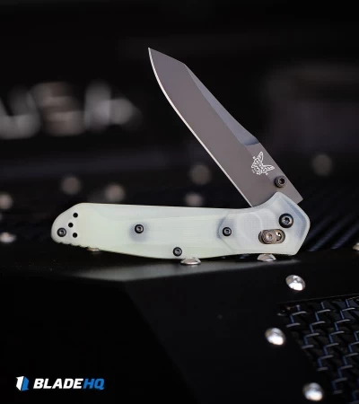 Benchmade 940 Osborne AXIS Lock Knife Natural G-10 (3.4" Black M4) 8 Benchmade 940 Osborne AXIS Lock Knife Natural G-10 (3.4" Black M4) - Image 6