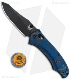 Benchmade Rift 950BK-1801 Limited Edition SHOT Show 2018 Knife CF/Blue G-10 -Knives Benchmade Store Benchmade 950BK 1801 Rift Osborne Black BHQ 78787 jr bottlecap