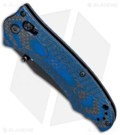 Benchmade Rift 950BK-1801 Limited Edition SHOT Show 2018 Knife CF/Blue G-10 -Knives Benchmade Store Benchmade 950BK 1801 Rift Osborne Black BHQ 78787 jr spine