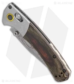 Benchmade LE Artist Series Mini Crooked River Duck AXIS Lock Knife (3.4" SW) 7 Benchmade LE Artist Series Mini Crooked River Duck AXIS Lock Knife (3.4" SW) -Knives Benchmade Store Benchmade ARtist Series Mini Crooked River Knife Mallard Duck BHQ 174398 jr spine