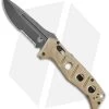 Benchmade Adamas Automatic Knife Desert Tan G-10 (3.8" Gray Serr) 2750SGY-3 2 Benchmade Adamas Automatic Knife Desert Tan G-10 (3.8" Gray Serr) 2750SGY-3 -Knives Benchmade Store Benchmade Adamas Automatic Knife Desert Tan G 10 3.8 Gray Serr 2750SGY 3 BHQ 118567 LS