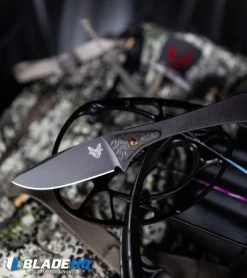 Benchmade Altitude Fixed Blade Knife (3" Black) 15200DLC -Knives Benchmade Store Benchmade Altitude Fixed Blade Knife Black 15200DLC BHQ 78766 kp bow cam web