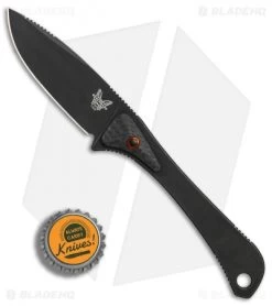 Benchmade Altitude Fixed Blade Knife (3" Black) 15200DLC -Knives Benchmade Store Benchmade Altitude black BHQ 78766 er bottlecap