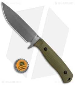 Benchmade Anonimus Fixed Blade Knife OD Green G-10 (5" Gray) 539GY -Knives Benchmade Store Benchmade Anonimus Fixed Blade OD Green G 10 Gray BHQ 137233 jr bottlecap