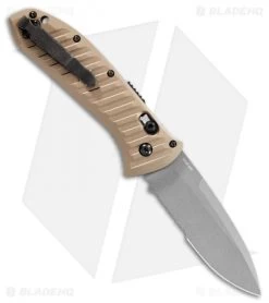 Benchmade Auto Presidio II Auto Knife Bronze Al. (3.7" Gray Serr) 5700SGY-1 -Knives Benchmade Store Benchmade Auto Presidio II Auto Knife Bronze Al. 3.7 Gray Serr 5700SGY 1 BHQ 118573 LS Back