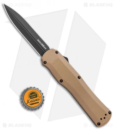 Benchmade Autocrat D/A OTF Automatic Knife Tan G-10 (3.71" Black) 3400BK-2 6 Benchmade Autocrat D/A OTF Automatic Knife Tan G-10 (3.71" Black) 3400BK-2 - Image 4