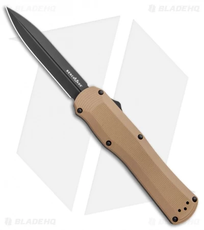 Benchmade Autocrat D/A OTF Automatic Knife Tan G-10 (3.71" Black) 3400BK-2 3 Benchmade Autocrat D/A OTF Automatic Knife Tan G-10 (3.71" Black) 3400BK-2