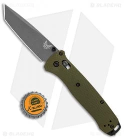 Benchmade Bailout AXIS Lock Knife Green Aluminum (3.4" Gray M4) 537GY-1 -Knives Benchmade Store Benchmade Bailout AXIS Green Aluminum Gray 537GY 1 BHQ 104895 jr bottlecap