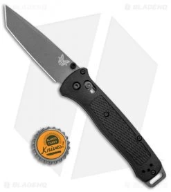 Benchmade Bailout AXIS Lock Knife Black Grivory (3.38" Gray) 537GY -Knives Benchmade Store Benchmade Bailout AXIS Lock Black Grivory Gray 537GY BHQ 96360 jr bottlecap