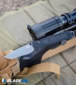 Benchmade Bailout AXIS Lock Knife Black Grivory (3.38" Gray) 537GY -Knives Benchmade Store Benchmade Bailout AXIS Lock Knife Black Grivory Gray 537GY BHQ 96360 kp pew pew web