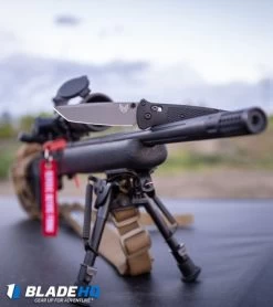 Benchmade Bailout AXIS Lock Knife Black Grivory (3.38" Gray) 537GY -Knives Benchmade Store Benchmade Bailout AXIS Lock Knife Black Grivory Gray 537GY BHQ 96360 kp pew truck web