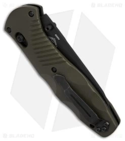 Benchmade Barrage Tanto AXIS-Assist Knife Limited Edition (3.6" Black) -Knives Benchmade Store Benchmade Barrage Tanto Axis Assist Knife Limited Edition 3in Black BHQ 176471 td side