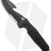 Benchmade H2O Fixed Blade Dive Knife Black Santoprene (3.5" Black Serr) 1 Benchmade H2O Fixed Blade Dive Knife Black Santoprene (3.5" Black Serr) -Knives Benchmade Store Benchmade Black Fixed Blade Dive Knife 112SBK BLK Black Serr BHQ 123886 jr 1