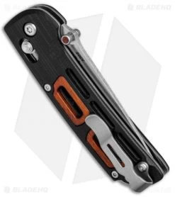 Benchmade Nakamura 486 Saibu AXIS Lock Knife Black G-10/Cocobolo (3" Satin) -Knives Benchmade Store Benchmade Black Wood jr side