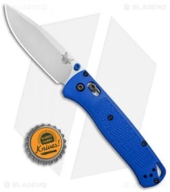 Benchmade Bugout AXIS Lock Pocket Knife Blue (3.24" Satin) 535 17 Benchmade Bugout AXIS Lock Pocket Knife Blue (3.24" Satin) 535 -Knives Benchmade Store Benchmade Bugout AXIS Blue Satin 535 BHQ 74149 jr bottlecap 1