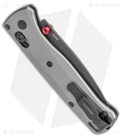 Benchmade Bugout AXIS Lock Knife Aircraft Aluminum (3.2" Black) 535BK-4 -Knives Benchmade Store Benchmade Bugout AXIS Lock Aircraft Aluminum Black 535BK 4 BHQ 118557 jr side