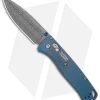 Benchmade Bugout AXIS Lock Knife Blue Titanium (3.2" Damasteel) 535-2204 -Knives Benchmade Store Benchmade Bugout AXIS Lock Blue Ti Damasteel BHQ 175025 jr