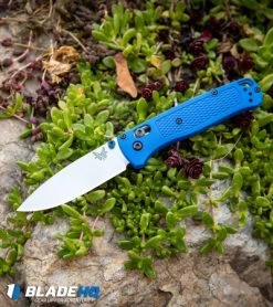 Benchmade Bugout AXIS Lock Pocket Knife Blue (3.24" Satin) 535 20 Benchmade Bugout AXIS Lock Pocket Knife Blue (3.24" Satin) 535 -Knives Benchmade Store Benchmade Bugout AXIS Lock Knife Blue Satin 535 BHQ74149 kp rock green shrub web