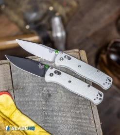 Benchmade Bugout Gray G-10 AXIS Lock Knife (3.2" Satin 20CV) 535-2002 -Knives Benchmade Store Benchmade Bugout Gray G10 AXIS Lock Knife Satin 20CV 535 2002 BHQ 114143 kp crate web 1