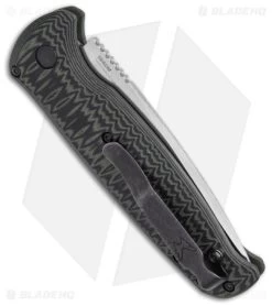 Benchmade CLA Compact Lite Auto Knife Green/Black G-10 (3.4" Satin) 4300-1 8 Benchmade CLA Compact Lite Auto Knife Green/Black G-10 (3.4" Satin) 4300-1 -Knives Benchmade Store Benchmade CLA Compact Lite Auto Knife Green Black G 10 3in Satin BHQ 33664 td side