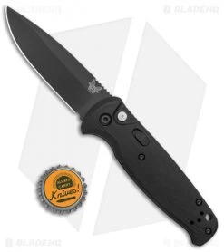 Benchmade CLA Drop Point Automatic Knife Black G-10 (3.4" Black) 4300BK -Knives Benchmade Store Benchmade CLA DP Auto black G 10 Black 4300BK BHQ 27082 jr bottlecap