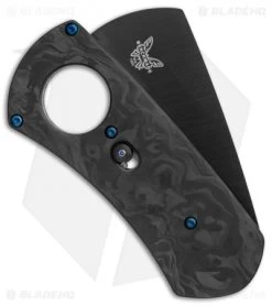Knives Benchmade Store 10 Benchmade Gold Class Cigar Cutter Auto Axis Carbon Fiber (Black) 1500-181