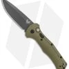 Benchmade Claymore Automatic Knife OD Green Grivory (3.6" Black) 9070BK-1 -Knives Benchmade Store Benchmade Claymore Auto OD Green Grivory Black 9070BK 1 BHQ 137240 jr