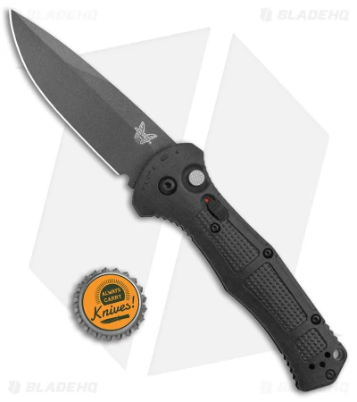 Benchmade Claymore Automatic Knife Black Grivory (3.6" Black) 9070BK 6 Benchmade Claymore Automatic Knife Black Grivory (3.6" Black) 9070BK - Image 4