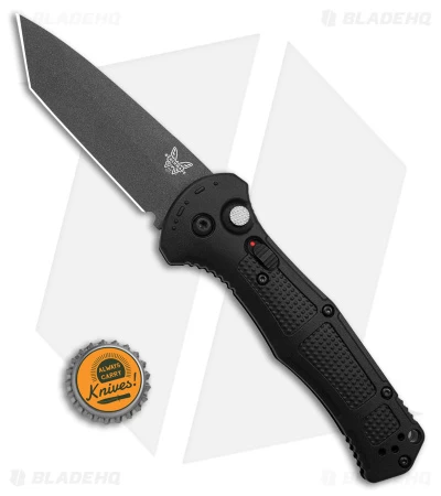 Benchmade Claymore Tanto Automatic Knife Black Grivory (3.6" Black) 9071BK 6 Benchmade Claymore Tanto Automatic Knife Black Grivory (3.6" Black) 9071BK - Image 4