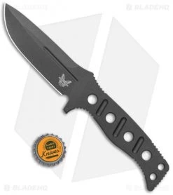 Benchmade Fixed Adamas Fixed Blade Knife Black (4.2" Black) 375BK-1 -Knives Benchmade Store Benchmade Fixed Adamas Fixed Blade Black Paracord Black 375BK 1 BHQ 118579 jr bottlecap