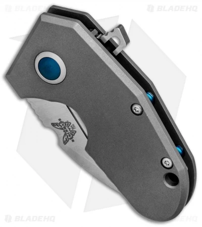 Benchmade Sibert 756 Mini Pocket Rocket Flipper Knife Titanium (1.87" SW) 4 Benchmade Sibert 756 Mini Pocket Rocket Flipper Knife Titanium (1.87" SW) - Image 2