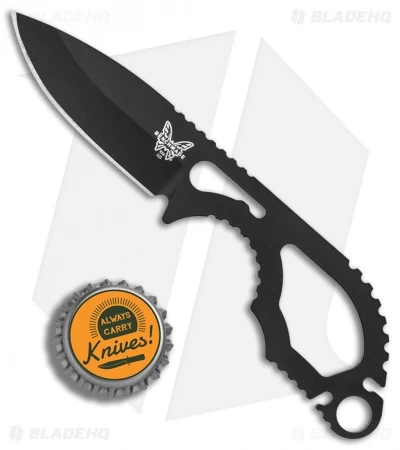 Benchmade Follow-Up Fixed Blade Knife Black (2.6" Black) 101BK 6 Benchmade Follow-Up Fixed Blade Knife Black (2.6" Black) 101BK - Image 4