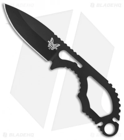 Benchmade Follow-Up Fixed Blade Knife Black (2.6" Black) 101BK 3 Benchmade Follow-Up Fixed Blade Knife Black (2.6" Black) 101BK
