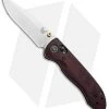 Benchmade Foray Limited Ed. AXIS Lock Knife Red Micarta (3.24" Satin ) 698-1901 -Knives Benchmade Store Benchmade Foray Limited Edition Ed AXIS Lock Red Micarta Satin 698 1901 BHQ 97136 jr