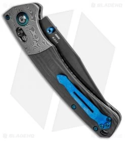 Benchmade Gold Class Crooked River AXIS Lock Knife Carbon Fiber (4" Black DLC) -Knives Benchmade Store Benchmade Gold Class Crooked River AXIS Lock CF Black DLC 15080BK 191 BHQ 101624 jr side