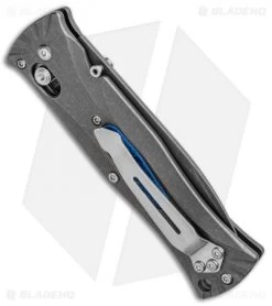 Benchmade Gold Class Pardue Knife W/Blue Twill G-10 (3.25" Acid SW) 531-132 -Knives Benchmade Store Benchmade Gold Class Pardue Blue Twill G 10 Acid SW 531 132 BHQ 20296 jr side