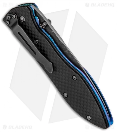 Benchmade Gold Class Sentinal LLK Liner Lock Knife (3.75" Damascus) 875-101 5 Benchmade Gold Class Sentinal LLK Liner Lock Knife (3.75" Damascus) 875-101 - Image 3