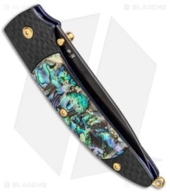 Benchmade Gold Class Shoki Folding Knife 480-131 (2.89" Black) #03 -Knives Benchmade Store Benchmade Gold Class Shoki 480 131 Black BHQ 16109 jr side