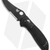 Benchmade Griptilian AXIS Lock Knife Black (3.45" Black Serr) 550SBKHG-154CM -Knives Benchmade Store Benchmade Griptilian AXIS Lock Black Black Serr 550SBK S30V BHQ 4017 jr 1