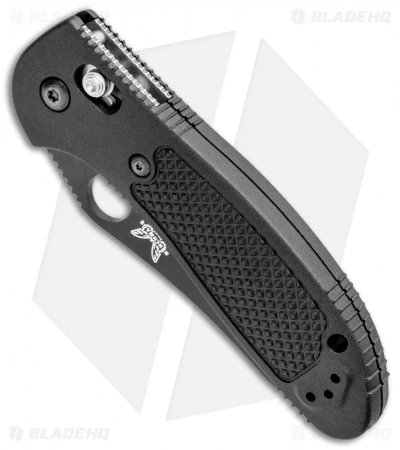 Benchmade Griptilian AXIS Lock Knife Black (3.45" Black Serr) 550SBK-S30V 4 Benchmade Griptilian AXIS Lock Knife Black (3.45" Black Serr) 550SBK-S30V - Image 2