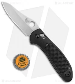 Benchmade Griptilian AXIS Lock Knife Black (3.45" Satin) 550-S30V 9 Benchmade Griptilian AXIS Lock Knife Black (3.45" Satin) 550-S30V -Knives Benchmade Store Benchmade Griptilian AXIS Lock Black Satin 550 S30V BHQ 3609 jr bottlecap