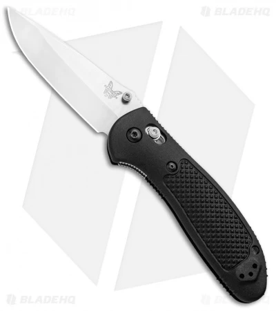 Benchmade Griptilian AXIS Lock Knife Black (3.45" Satin) 551-S30V 3 Benchmade Griptilian AXIS Lock Knife Black (3.45" Satin) 551-S30V