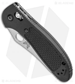 Benchmade Griptilian AXIS Lock Knife Black (3.45" Satin Serr) 550S-S30V 7 Benchmade Griptilian AXIS Lock Knife Black (3.45" Satin Serr) 550S-S30V -Knives Benchmade Store Benchmade Griptilian AXIS Lock Black Satin Serr 550S S30V BHQ 1151 jr spine